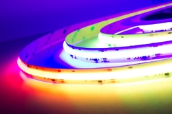 Digitální COB LED pásek RGB, 12V, 720led/m, 1 metr, IP30