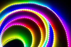 Digitální COB LED pásek WS2812B, RGB, 5V, 160led/m, 10mm šířka, IP30