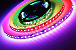 LED pásek digitální WS2814 RGBW, teplá bílá, 12V, 84led/m, 1 metr, IP30