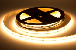 COB LED pásek 480led/m, 12V, 10W/m, teplá bílá 2700K, Ra >90