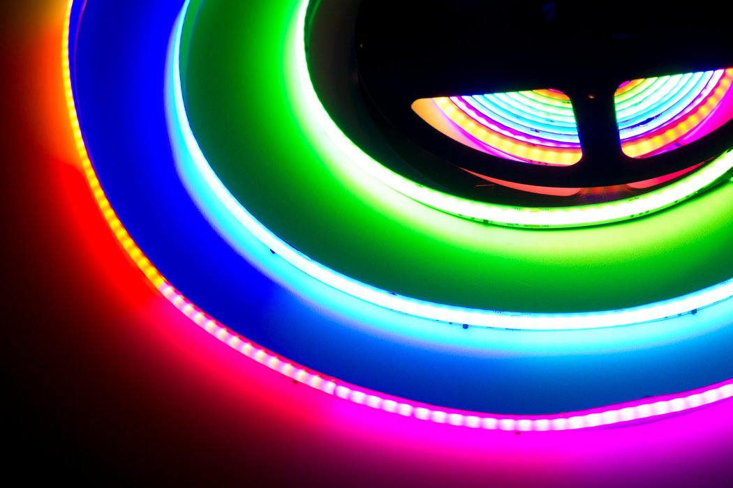 Digitální COB LED pásek WS2814, RGB+Studená bílá, 24V, 784led/m, 1 metr