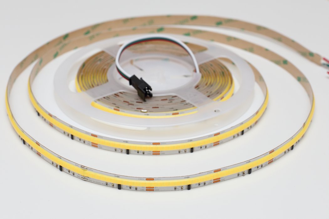 Digitální běžící COB LED pásek WS2811, CCT, 24V, 576led/m, 1 metr