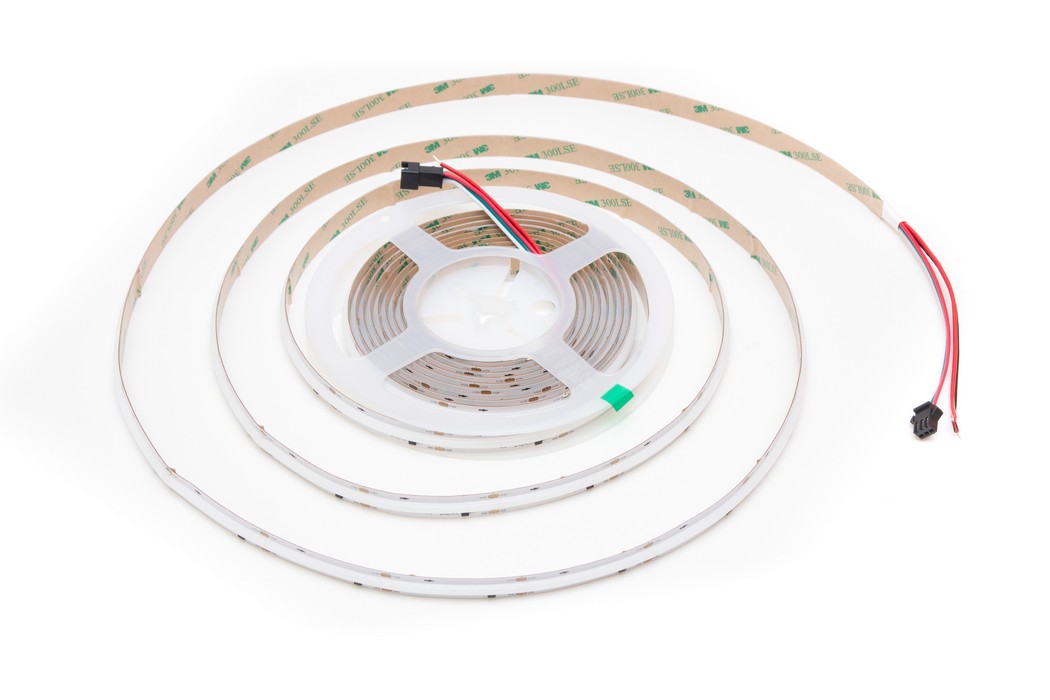 Digitální COB LED pásek RGB, 12V, 720led/m, 1 metr, IP30