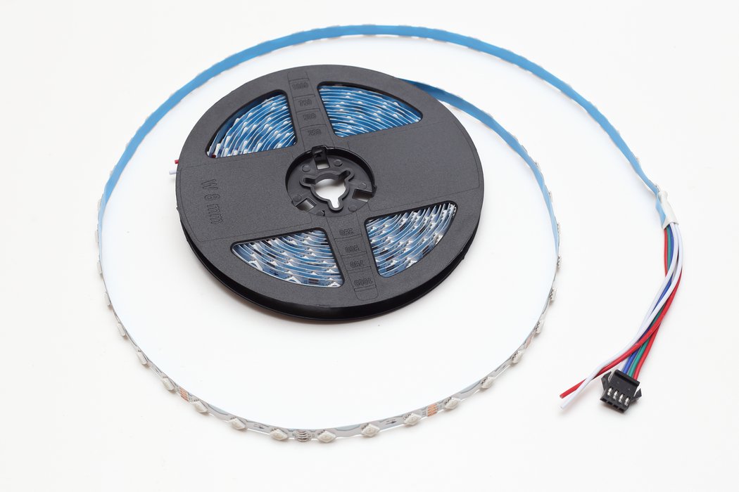 Ohýbatelný LED pásek digitální WS2815 ve tvaru S, 12V, 60led/m, 1 metr, IP30 