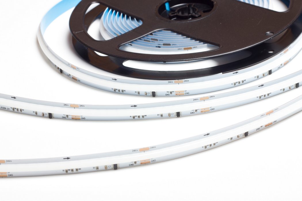 Digitální COB LED pásek WS2814, RGB+Teplá bílá, 24V, 784led/m, 1 metr