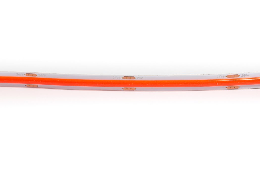 COB LED pásek 480led/m, 24V, 11W/m, červený