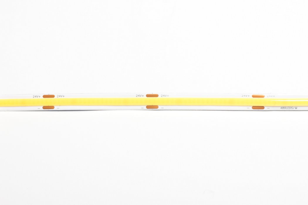 COB LED pásek 480led/m, 24V, 9W/m, neutrální bílá 4000K, Ra >90